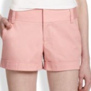 Alice + Olivia Pink cuffed shirts sz 8 nwt